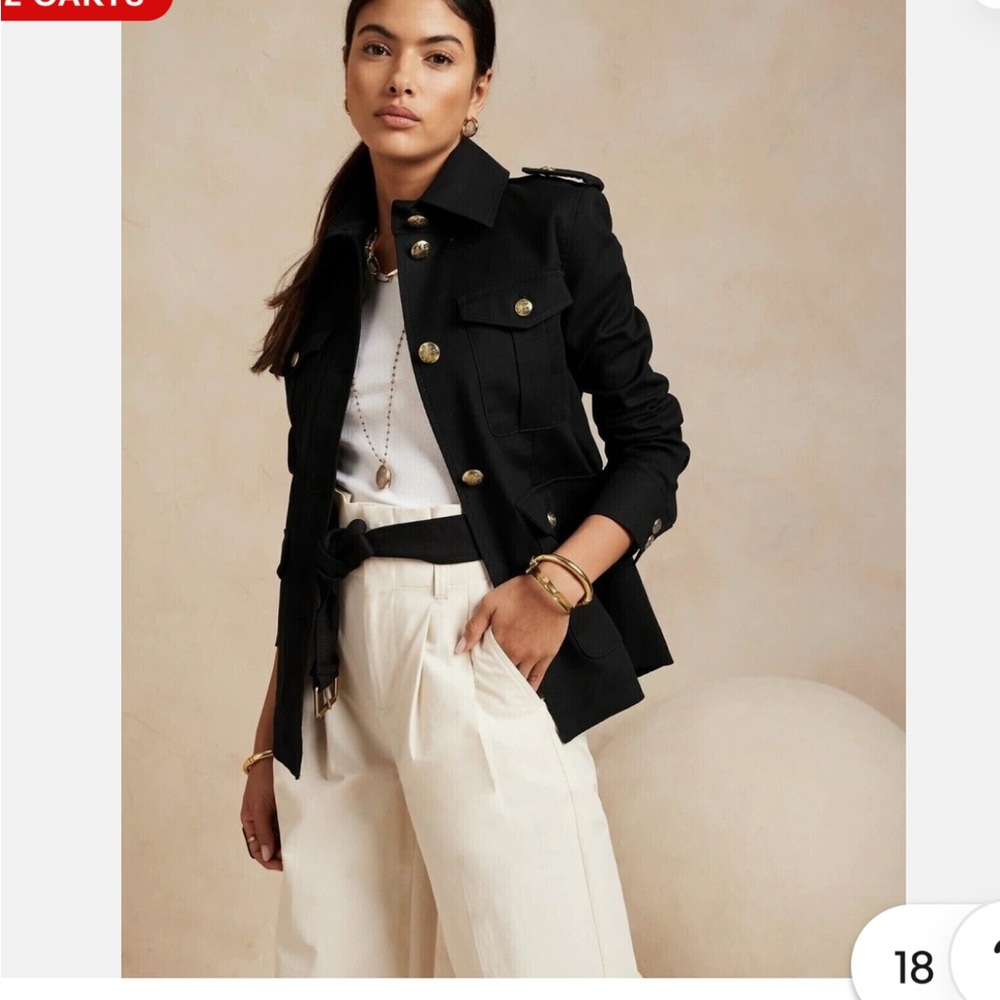 Banana Republic Black voyage Jacket